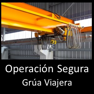 Operación segura de gruas viajeras